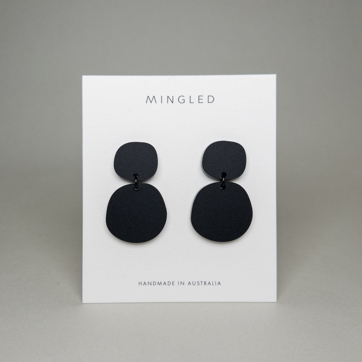 Black Dangle Earrings