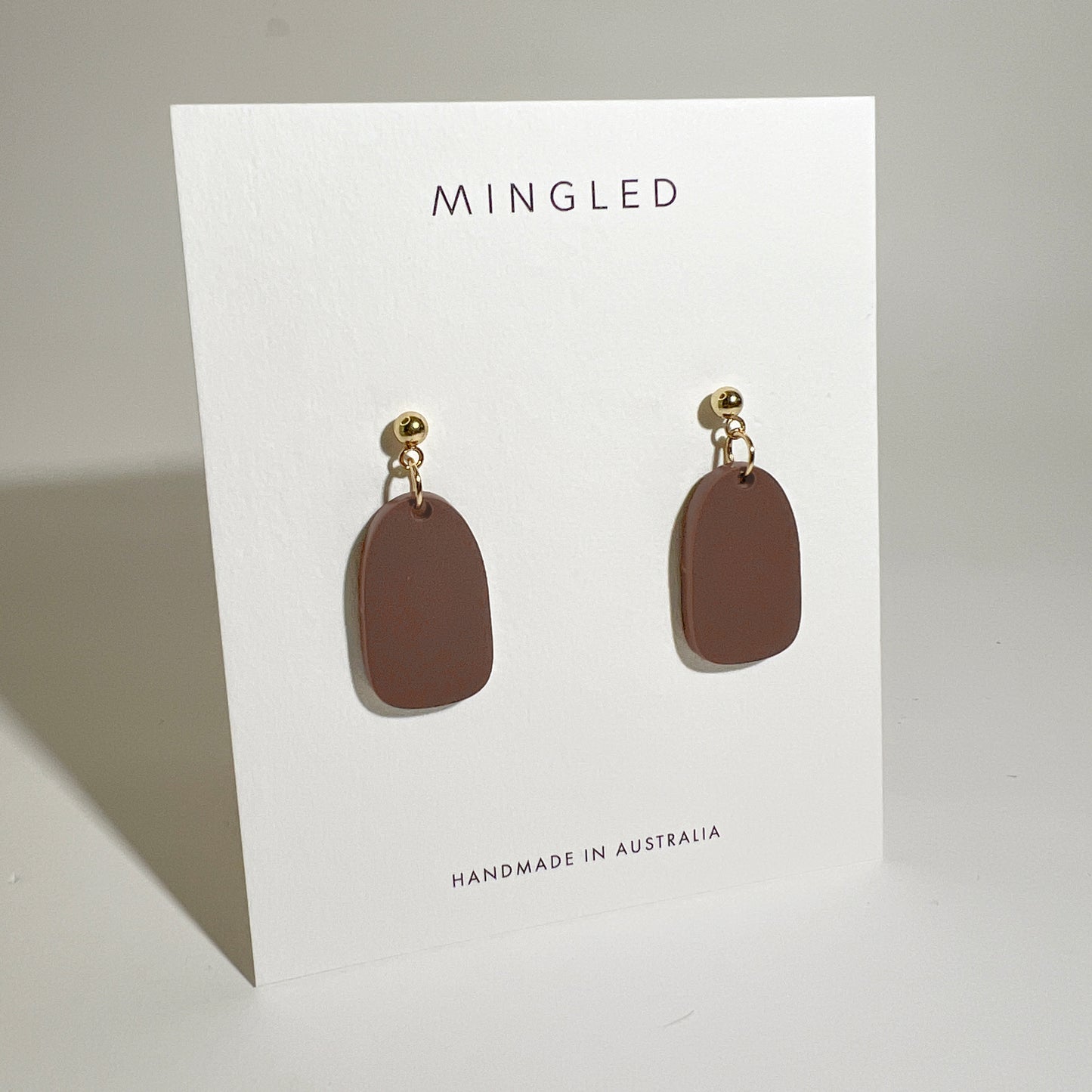 Clio Earrings - Burgundy