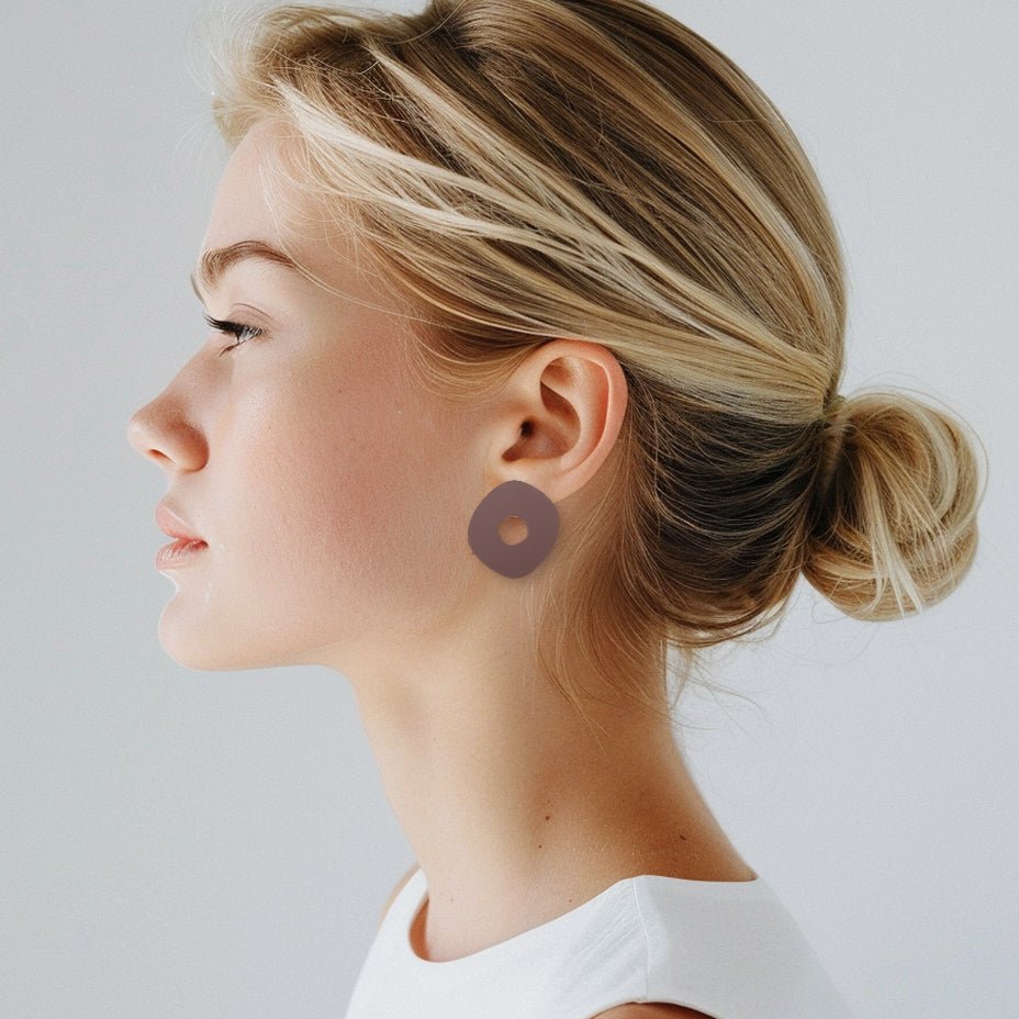 Nimbus MIDI Studs - Matte Nutmeg Brown - Mingled