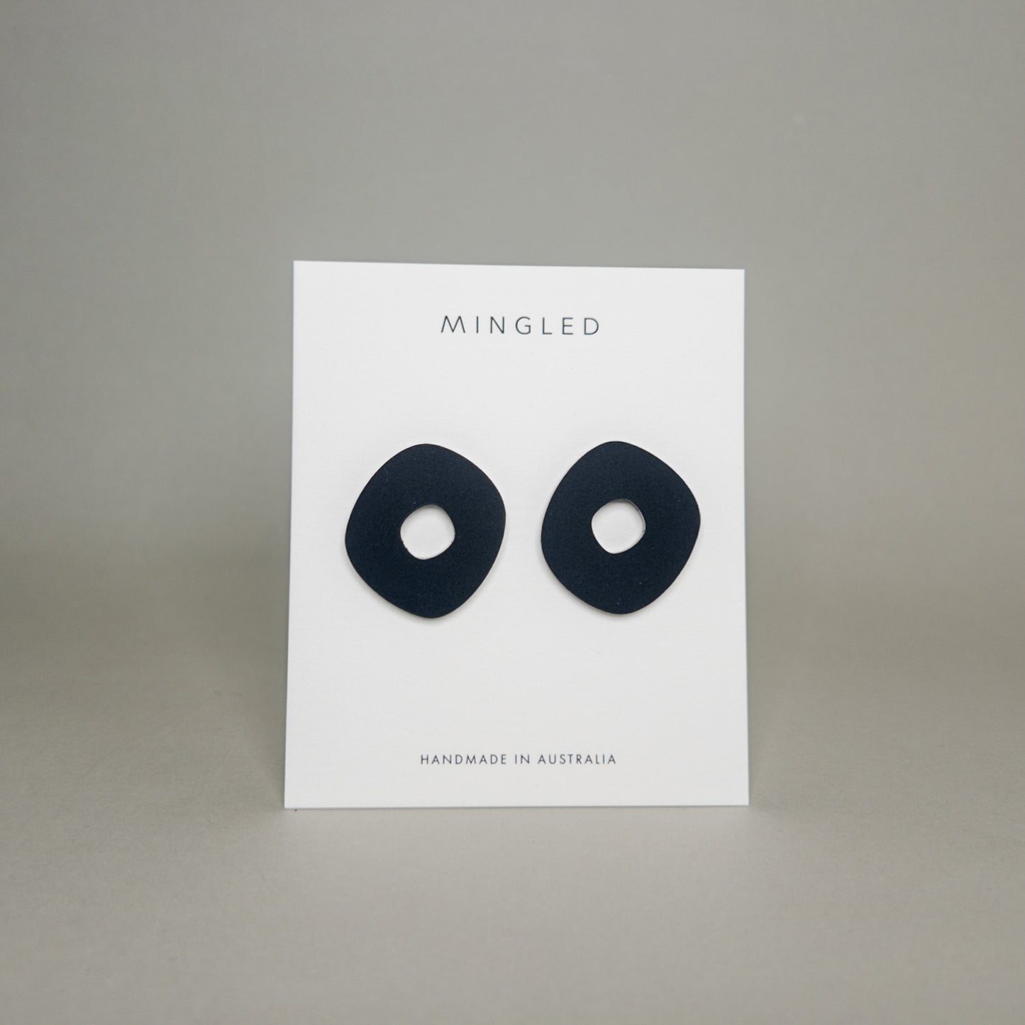 Black Statement Studs