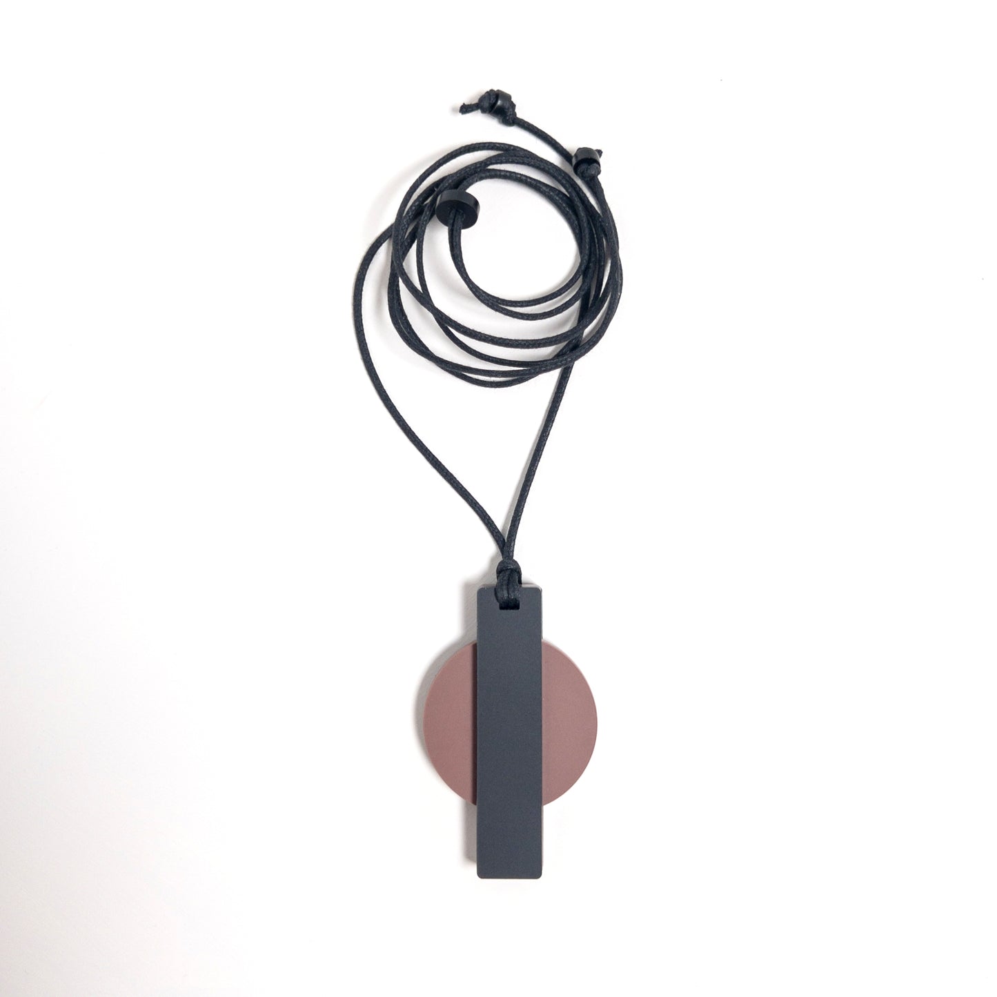Orion Pendant Necklace - Nutmeg and Black