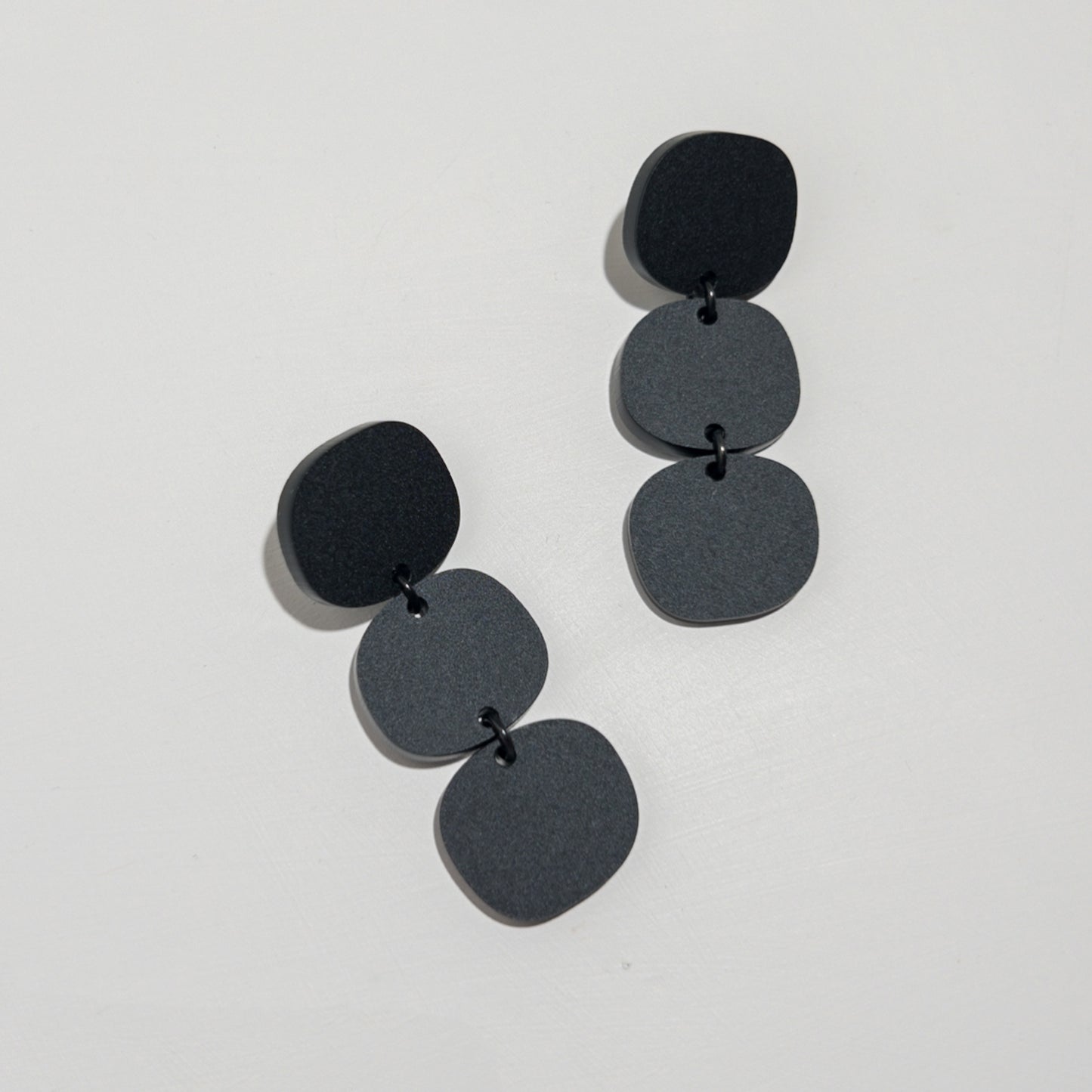Triple Stack Dangles - Black