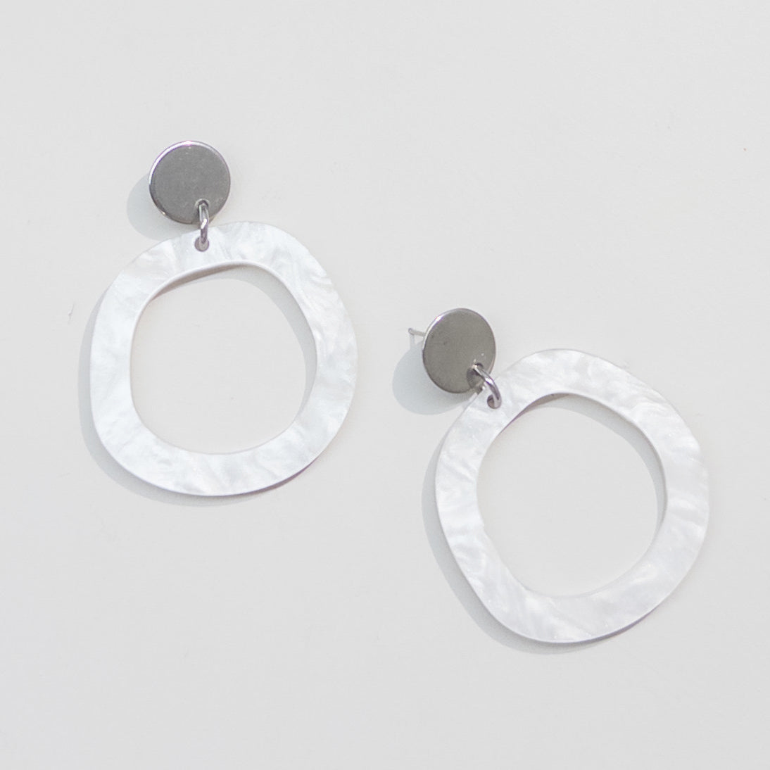 Charlie Dangle Earrings - Moonstone