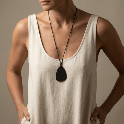 Nali Pendant Black Cord Necklace - Mingled