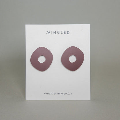 Nimbus MIDI Studs - Matte Nutmeg Brown - Mingled