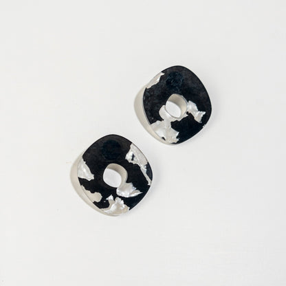 Nimbus MIDI Studs - Black and White Pearl - Mingled