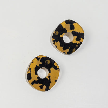 Nimbus MIDI Studs - Honey Tortoise Shell - Mingled