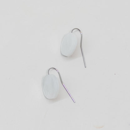 Orb Drop Earrings - Moonstone - Mingled
