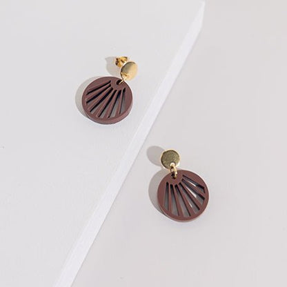 RADIANCE Dangle - Burgundy - Mingled