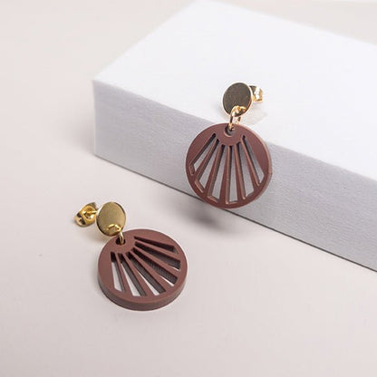 RADIANCE Dangle - Burgundy - Mingled
