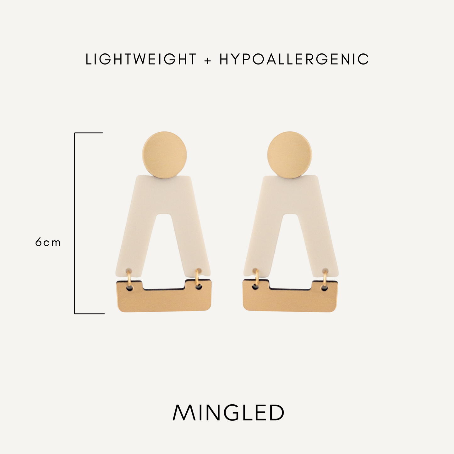 Tempio Ivory Statement Earrings