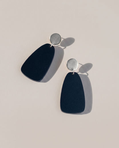 Salita Dangle Earrings - Black