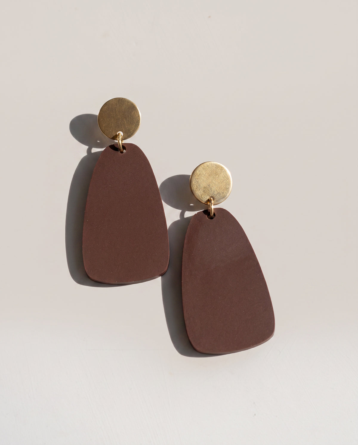 Salita Dangle Earrings - Merlot