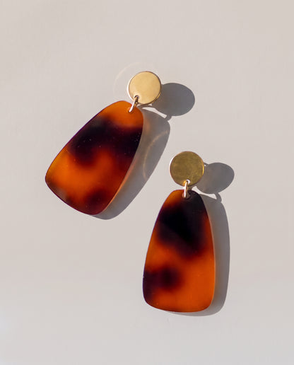 Salita Dangle Earrings - Spiced Sienna