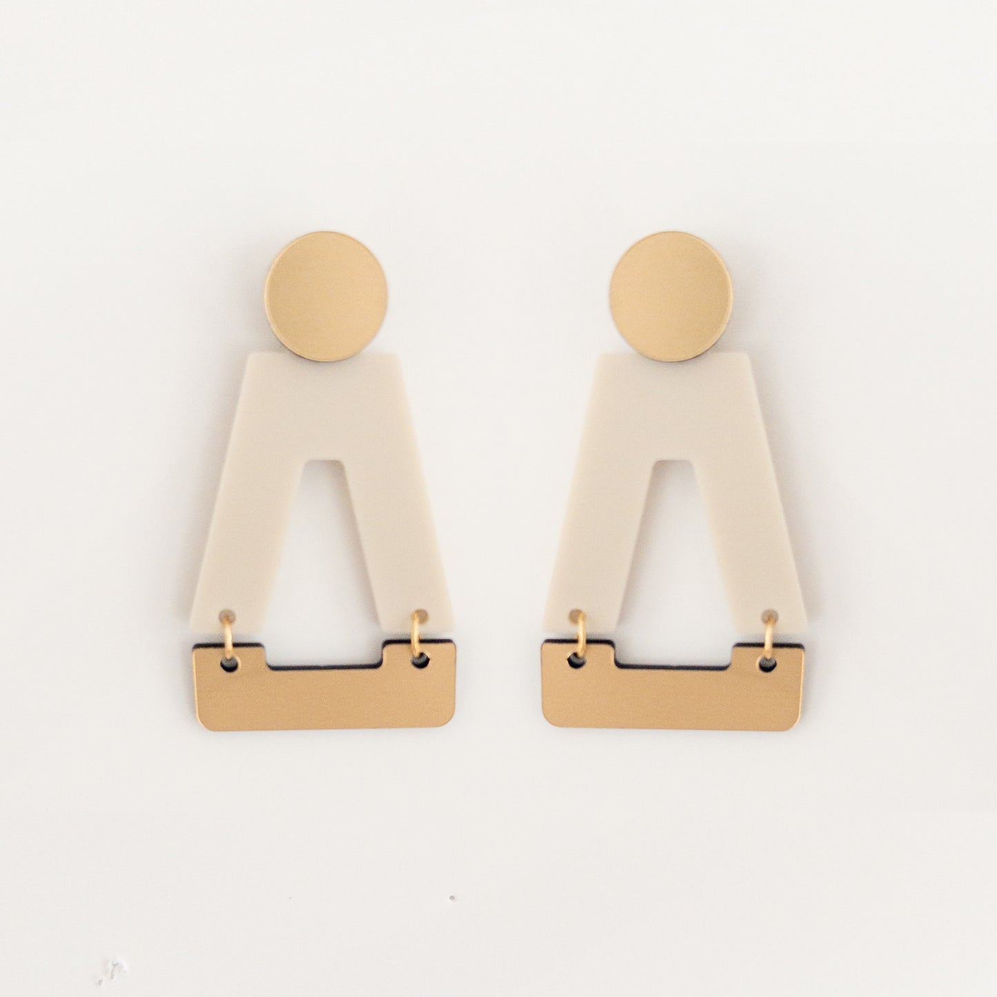 Tempio Ivory Statement Earrings